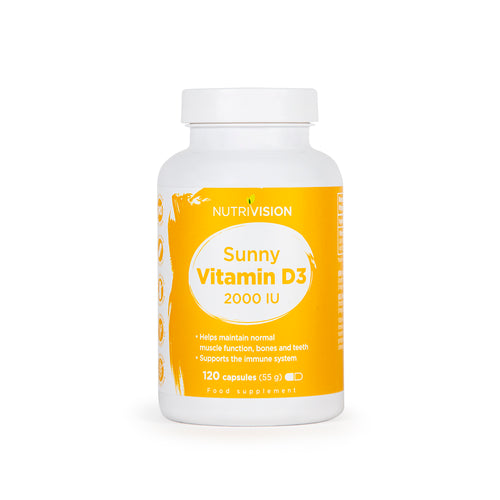 Nutri Vision Sunny Vitamin D3 2000 IU